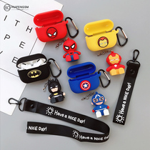 Suitable for the new Apple AirPodsPro Wireless Bluetooth headphone Silicone Protective Sleeve AirPods1 2 3 Softshell