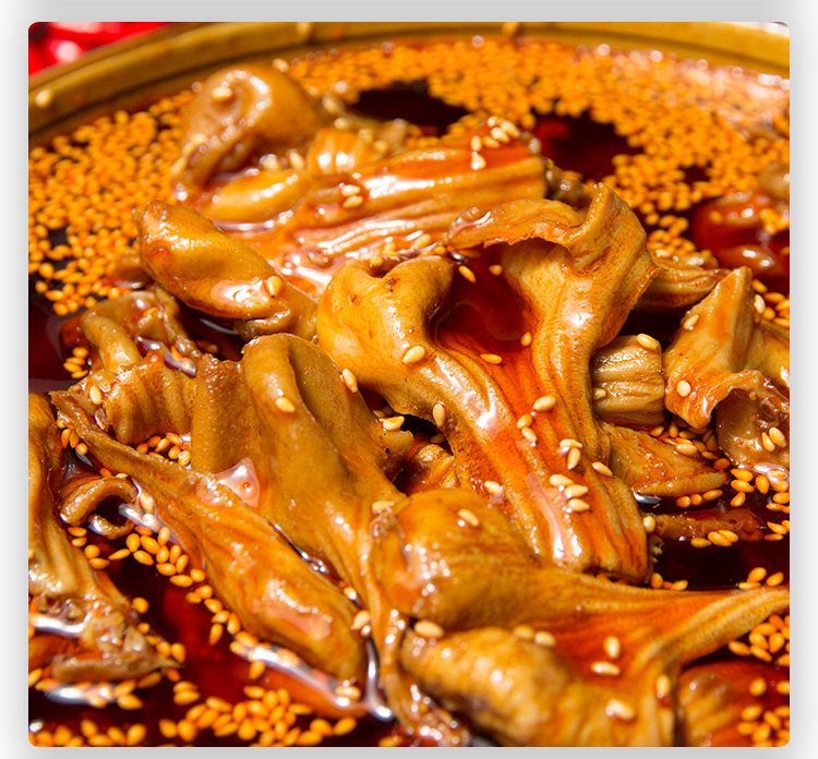 乐山钵钵鸡风味鸡肚脆肚肉类零食小吃香辣卤味熟食