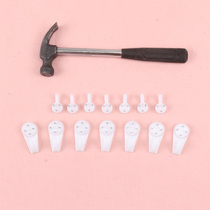 Strong wu hen ding Photo Wall wedding adhesive hook invisible nail installation tool mini claw hammer xiao lang tou