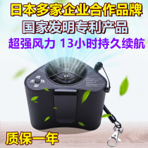 赛玛挂腰风扇便携式充电夹腰挂式迷你风扇厨师电焊搬运货厨房降温