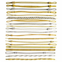 Big brimmed hat rope big edge hat rope metal wire hand-woven hat rope copper wire hat rope uniform hat security hat rope