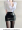 Single leather skirt without slit