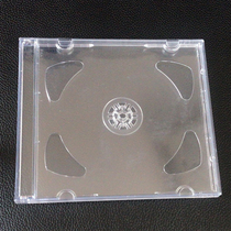 80g (09 Ming double)full transparent CD DVD hard plastic double-sided disc box Square transparent double-disc disc case