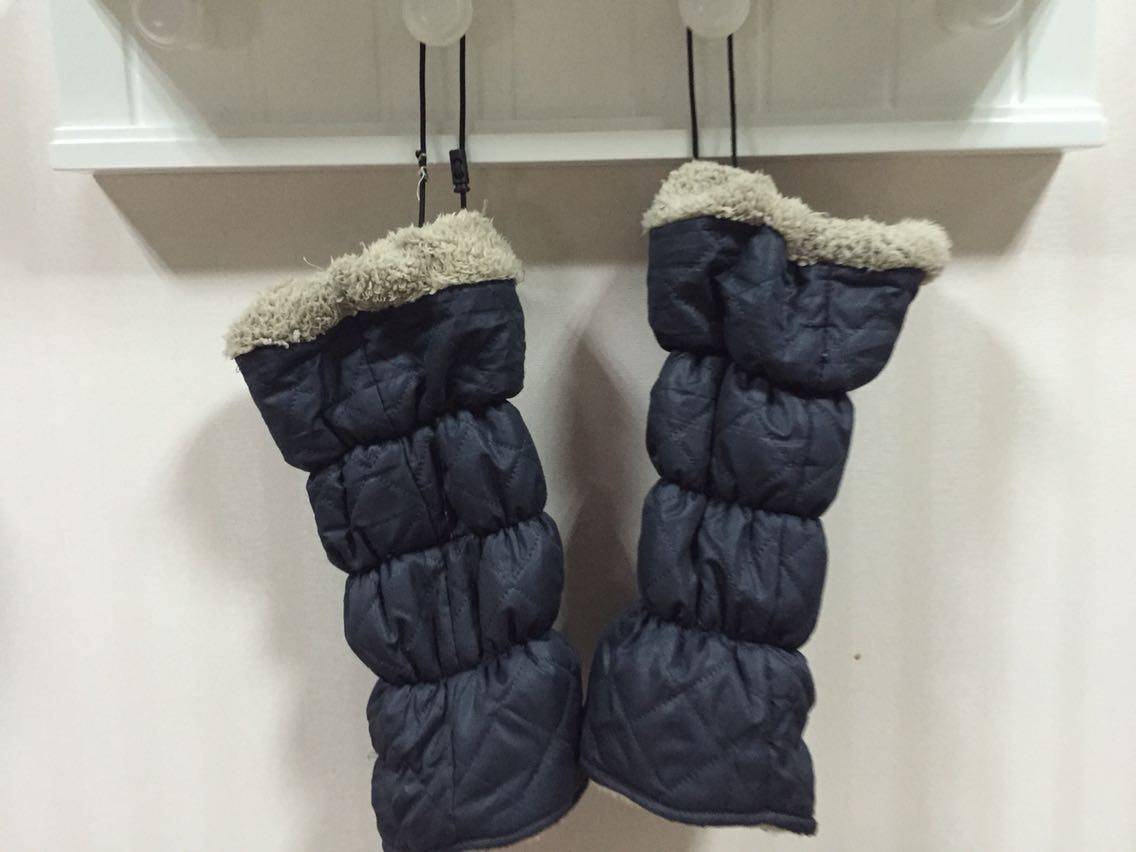 原单外贸出口日本腿套内层加绒家居办公公交保暖腿套