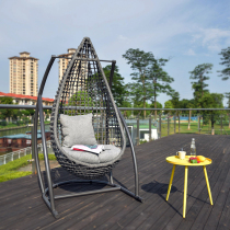 Vine chair Hanging Basket Bedroom Home Living Room Princess student Single rocking chair Rattan Chair Real Rattan coarcane indoor Eurostyle