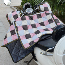 Electric motorcycle weatherproof spring and autumn thin waterproof four-sided tram battery windshield winter plus velvet thick