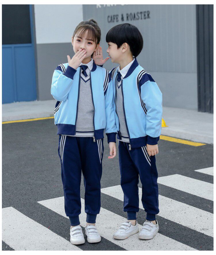 熊行天下x1990红黄蓝四件套校服幼儿园服小学生