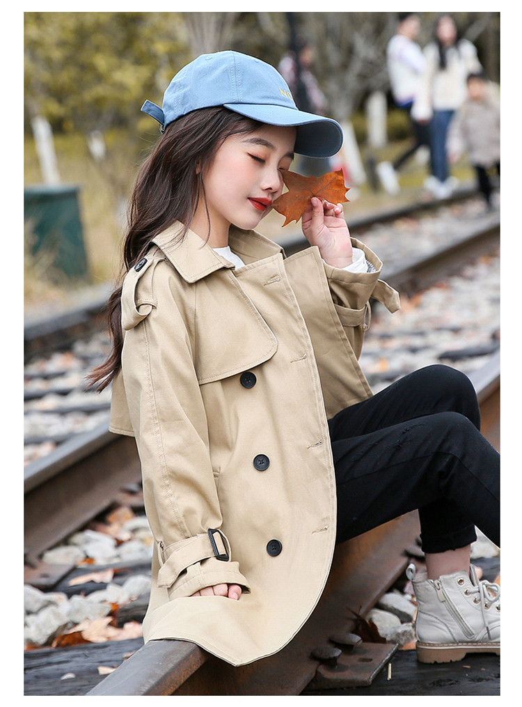 童杰网络制衣厂半披肩风衣