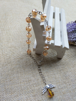 Christian jewelry Christian bracelet Rosary beads men and womens beads read exorcism wish bracelet