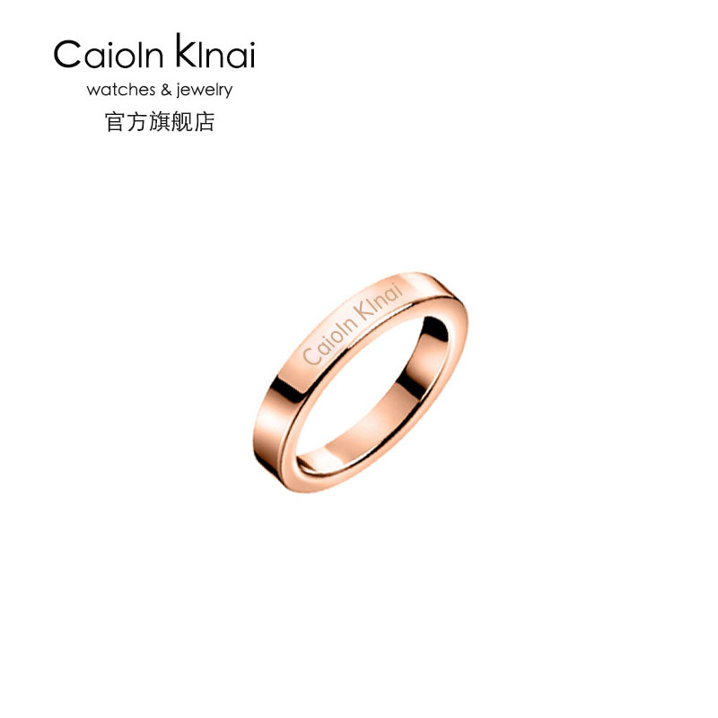 正品ck满天星戒指官网正品ck戒指情侣款小ck对戒男女情人节送礼物