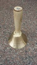 Big Bell small bell copper Bell Bell 10 5CM wooden handle 1 Bell