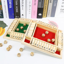 Childrens educational thinking training toys four-sided flip card parent-child interactive intelligence development concentration kindergarten board game