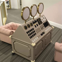 Parent-child restaurant Simulation dressing room Childrens simulation dressing table Dressing table Household toys Indoor play equipment