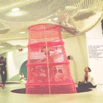 Kindergarten climbing online game music equipment Non-standard climbing network expansion network sensory integration training Parent-child restaurant drilling hole rainbow network