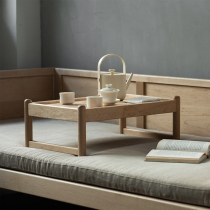 MUMO wood ink couch coffee table Japanese cherry hard maple living room bedroom tea room solid wood handmade simple short coffee table