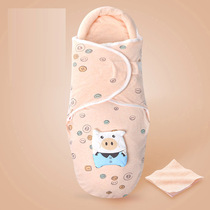 Baby hugging is anti-shock swaddling bag towel cotton supplies newborn summer thin newborn dual-use delivery room bag