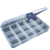 Transparent plastic storage box is convenient to put chips electronic components small accessories screw box material box