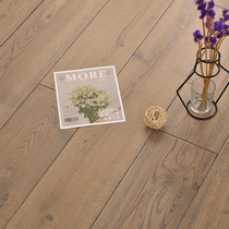 Lanqijiaer pure solid wood floor factory direct sales imported oak bedroom household environmental protection E0 simple light luxury style