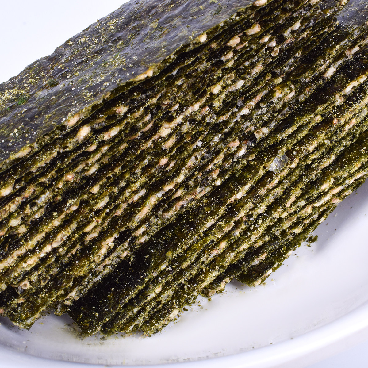 芝麻夹心海苔脆袋装250g大包 即食切片紫菜孕妇儿童零食健康营养