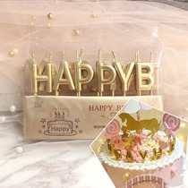 happybirthday local tyrant gold letter candle happy birthday candle party birthday candle