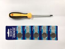 sonny popular silver granule button cell cell CR2032 button battery CR2032 button battery 3v