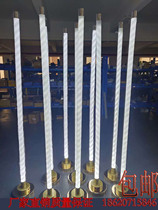 Full color point dance stick bar KTV nightclub Laser door frame point platform LED point stage atmosphere props Stainless steel