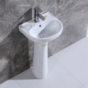  span class=h>手盆 /span>户型小柱台柱台盆立柱式工程洗脸盆迷你