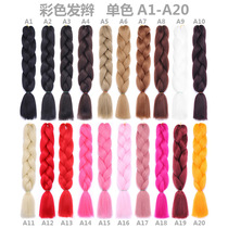 A1-A20 dirty braid wigs for men and women Black big braids Nepal reggae braid hair pick