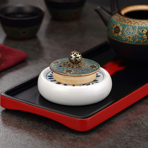 Jingdezhen Lid Teapot Teapot teapot lid Lid Accessories Ghetto ceramic Gongfu Tea Accessories Teacup Mat