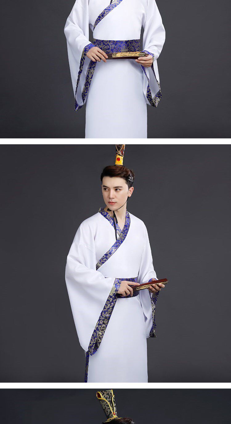 剑客薄款夏装道士衣裳服装长袍学院汉服男古风风服学生青少年