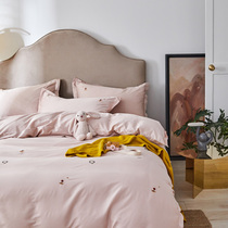 Fairy tale roses 120 Roland baby Xinjiang cotton long staple cotton four-piece single double bed girl