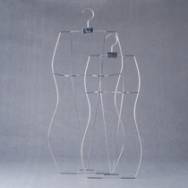 Metal plating swimming hanger swimming trunks womens swimsuit rack steel wire socks adult childrens swimsuit swimming trunks rack hanger