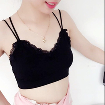 Beautiful back cross bra lace gathering sexy thicken bra underwear woman back cross hollowed summer