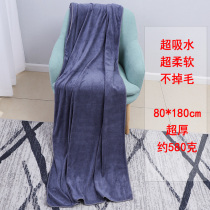 Beauty bath towel beauty salon special fiber super thick absorbent quick-drying foot massage sheets enlarged and widened towel