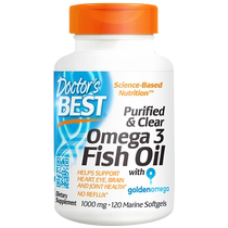 US imported deep Sea fish oil Softgels Adult omega-3 Middle-aged omega-3 no fishy taste 120 capsules