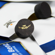 Osborne pool club leather head Chinese black eight-head Club journey nine-ball professional multi-layer cut flower head