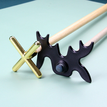 Billiards supplies accessories billiards cross head copper head overhead head triangular frame tripod adhesive hook table tennis stick