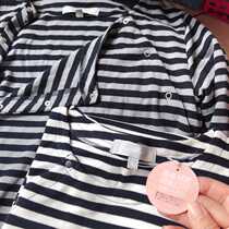 Fall Pregnant Woman Breastfeeding Long Sleeve Shirtshirt for Japanese Single West Songers WHITE HOUSE SPECIAL PRICE M-L