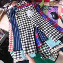 one thousand * Child spring and fall for men and women compare thick and solid small feet straight tube long pants 80-150cm
