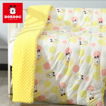 autumn winter thickened cotton baby cushion blanket childrens blanket kindergarten quilt