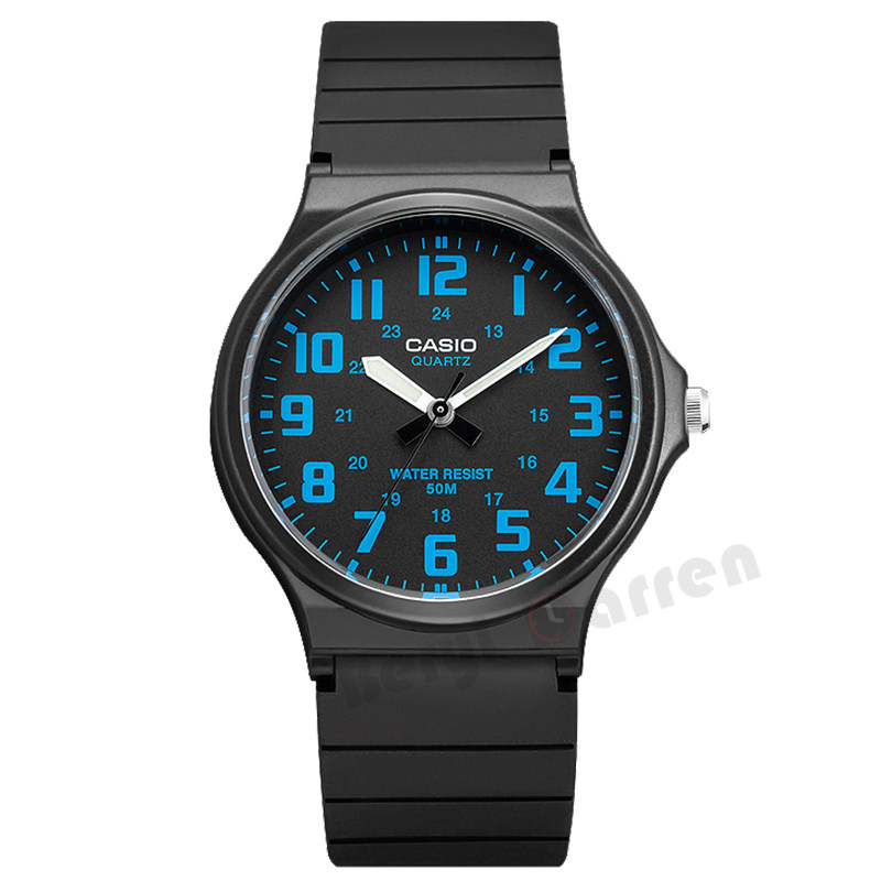 casio casio watch simple waterproof fashion youth sports watch men's watch student watch mw-240-1b