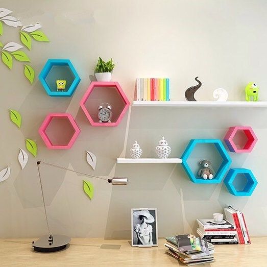 特价墙面装饰品 置物架 创意格子