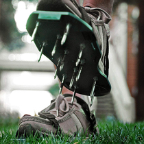 Lawn loose soil nail shoes soil gas enhancement conservation artifact self-leveling working courtyard time European and American original single
