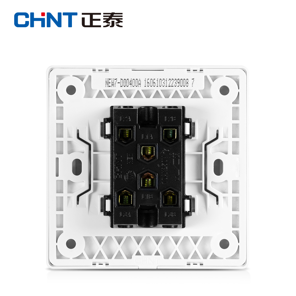 正泰电工 正品86型开关插座 装修开关 NEW7D 二开双控开关面产品展示图3