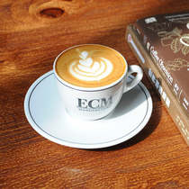 ECM brand coffee cup creative simple coffee cup barista special classic ceramic White