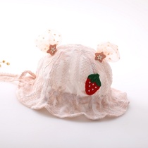 Baby hat Spring Spring Girl Girl fashion tide hat spring and autumn Korean female treasure sun hat baby one year old