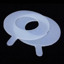 Valve silicone flange gasket food grade sealing ring high temperature resistant silicone rubber flat gasket silicone plate flange gasket