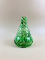 Vintage Ancient Wind Wave Pup Wind Design Sensation Black Green Collared Narrow Mouth Glazed Vase Home Swing