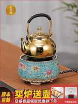 Yingge burning electric pottery stove tea cooking household tea stove table small tea stove iron pot silver pot electric pottery stove mini type