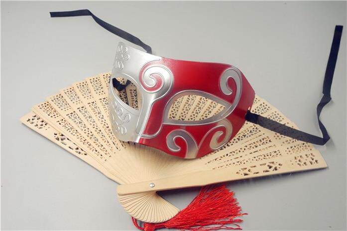 面具古风中国风 半脸 神秘 半面妆面具古风汉服古装表演假面罩